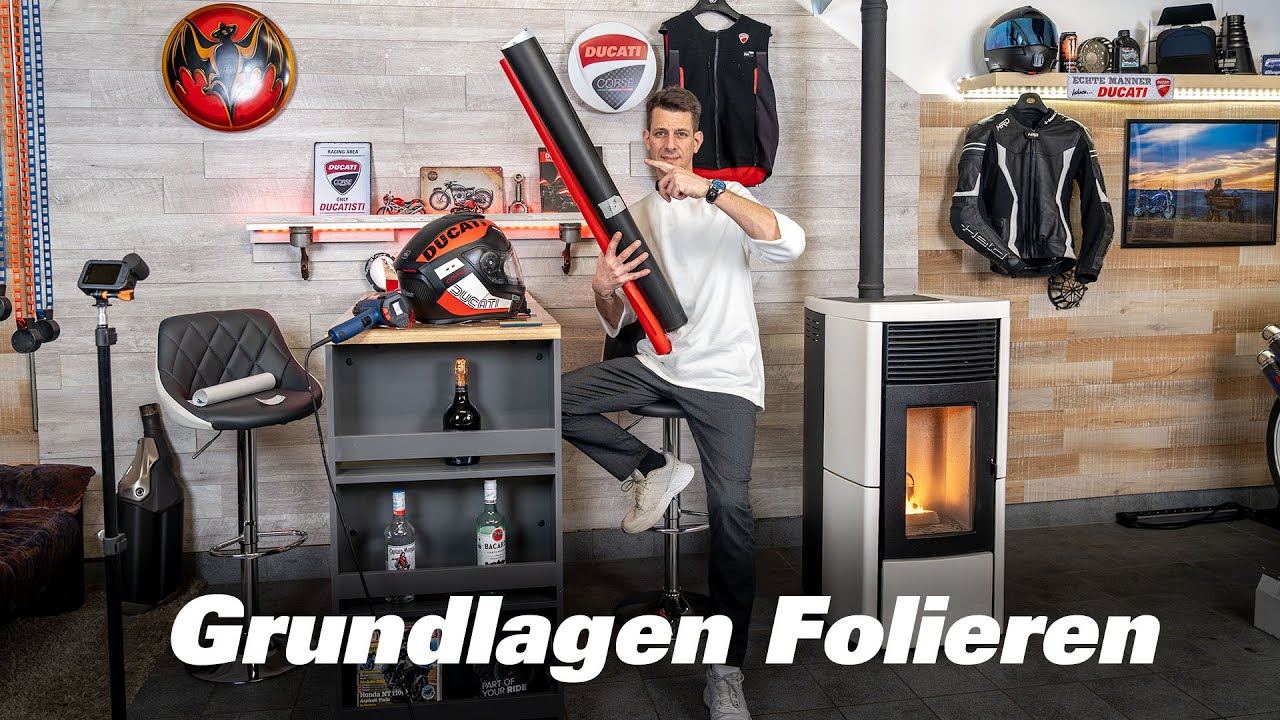 Motorrad und Helm folieren / Erfahrungen mit Tipps und Tricks