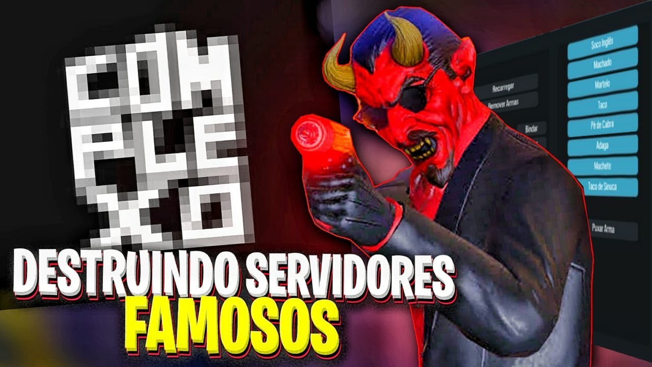 USEI HACK PRA DESTRUIR SERVIDORES DE ADMS FOLGADOS GTA RP