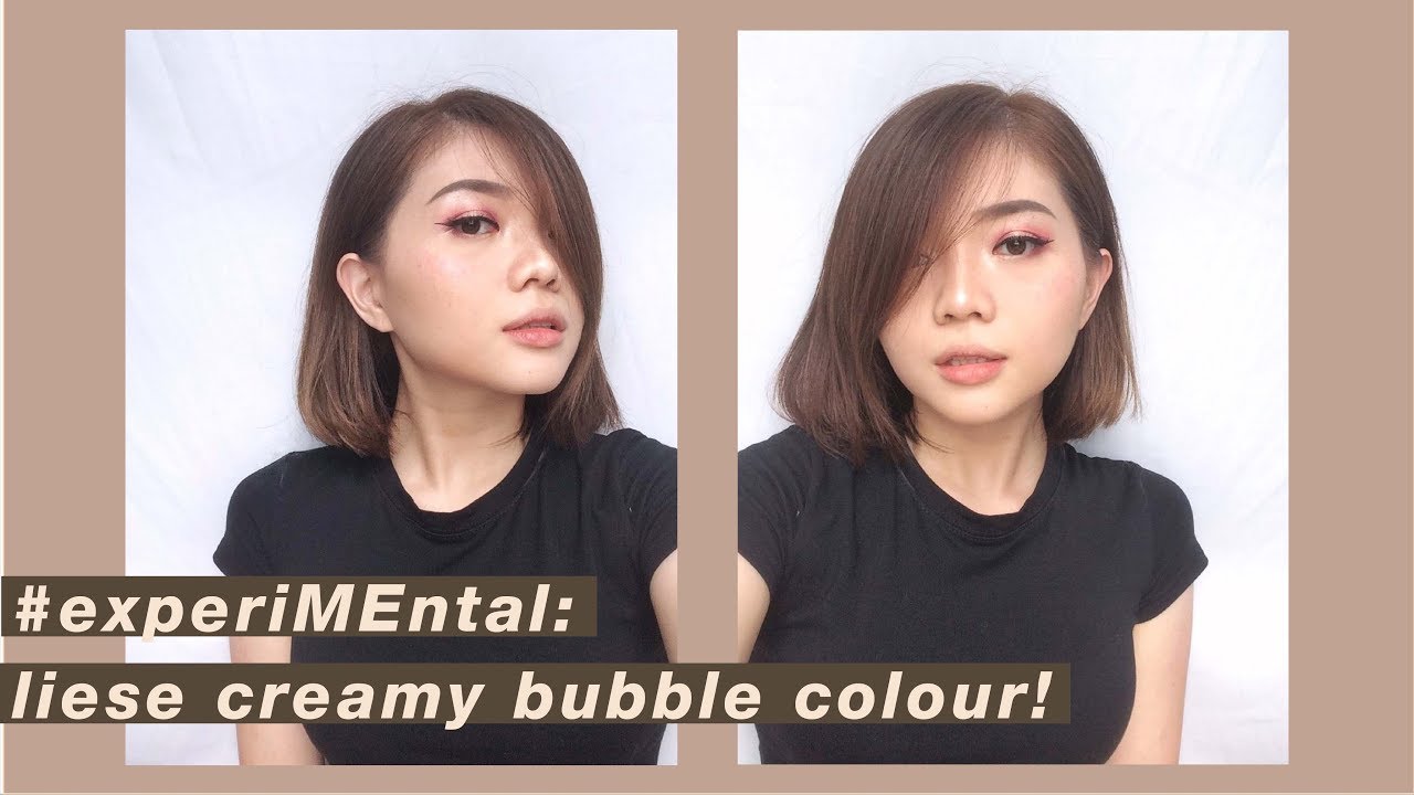 Liese Hair Colour - Milk Tea Brown | DIY HAIR DYE | CAT RAMBUT SENDIRI | Zizliine