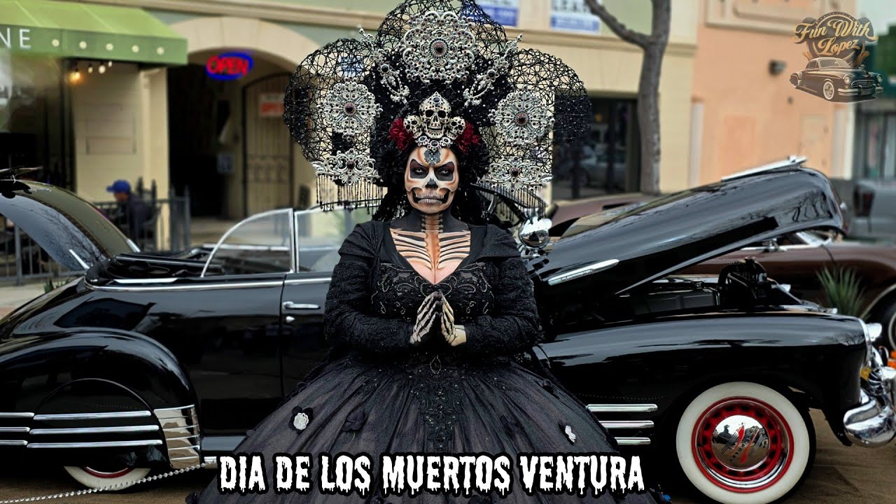 Ventura Dia De Los Muertos💀 Classic Cars, Stunning Altars, & Catrinas!