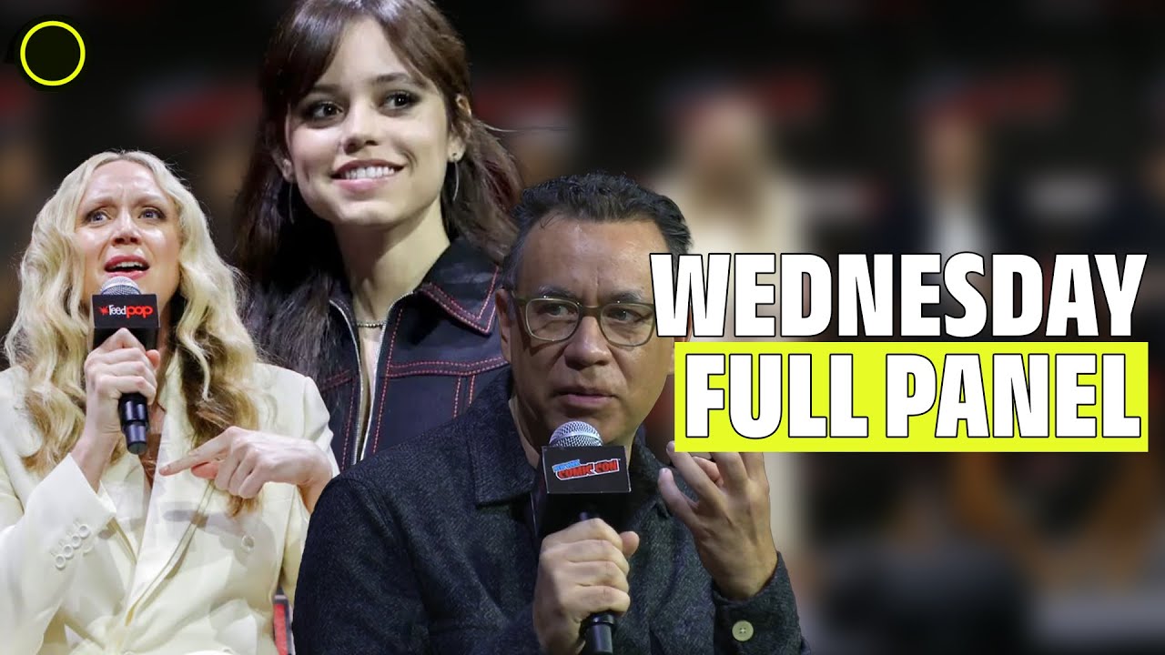 Netflix's Wednesday cast including Jenna Ortega and Gwendoline Christie FULL NYCC Panel