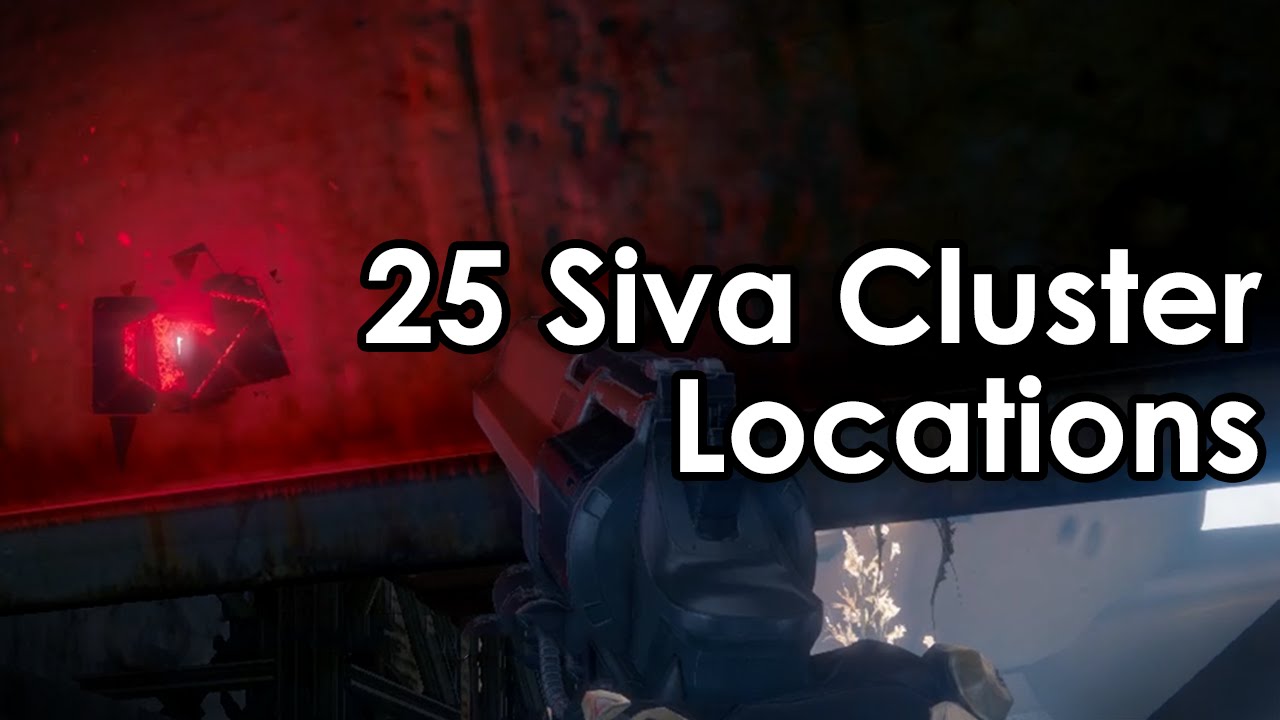 Destiny Rise of Iron: Dormant SIVA Cluster Locations (Iron Lords, Clovis Bray, Fallen)