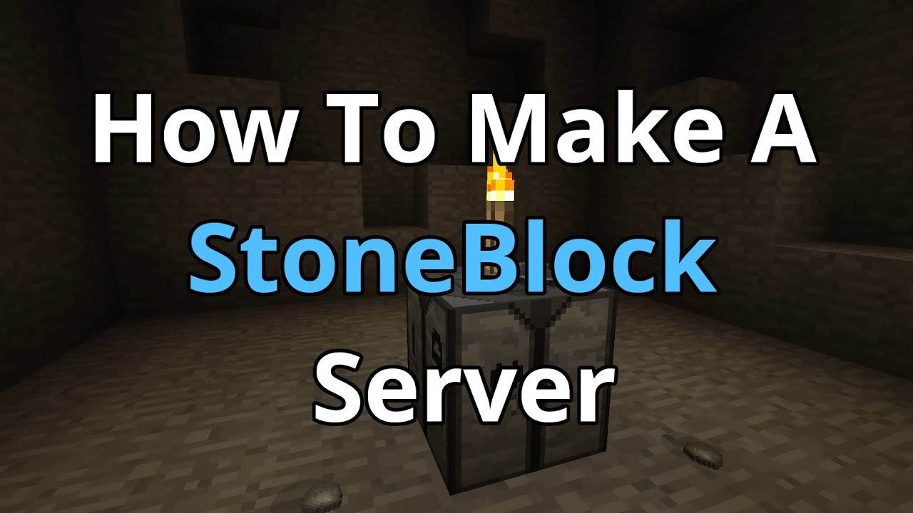 How To Make A StoneBlock Server - StoneBlock Server Hosting