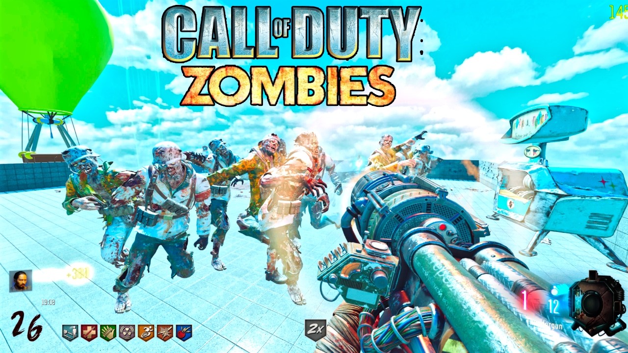 The UNDEAD TOWER Bo3 Zombie Map is WILD! (Black Ops 3)