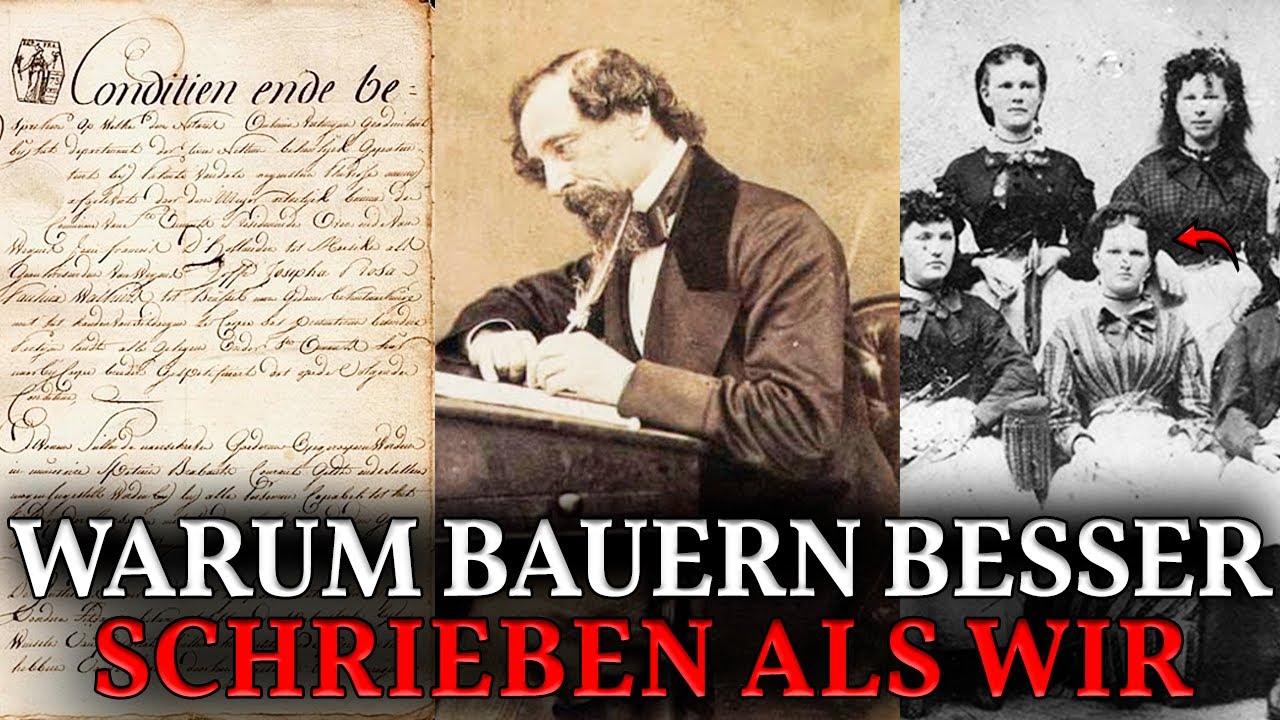 UNMÖGLICHE HANDSCHRIFT. Warum schrieben Bauern im 19. Jahrhundert besser als heutige Designer?