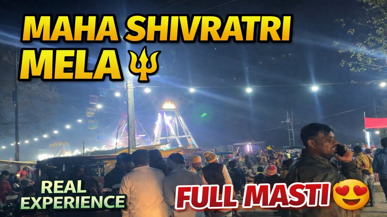 Maha Shivratri Mela Mein Khub Masti 🔱😍 | Real Experience Vlog #swadaursafar #vlog #viral #trending 