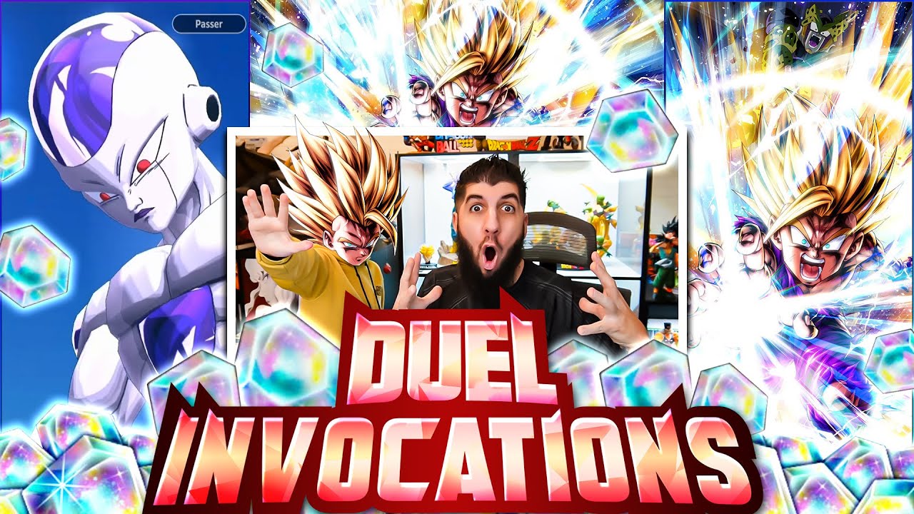 DUEL INVOCATION GOHAN SSJ2 LF vs mon Fils ! DB LEGENDS