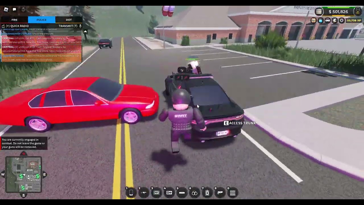 IM BACK!!!!!!!!! (ERLC) Roblox