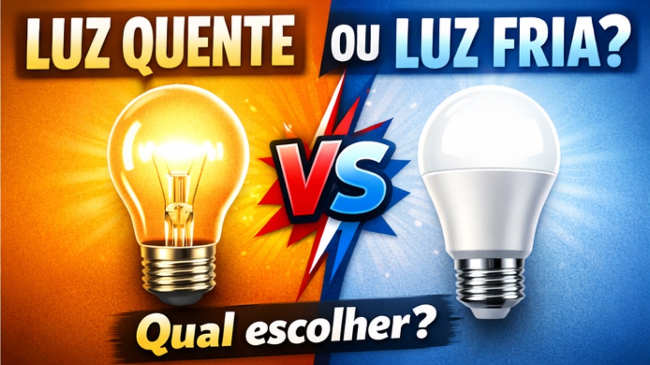 LUZ QUENTE OU LUZ FRIA?