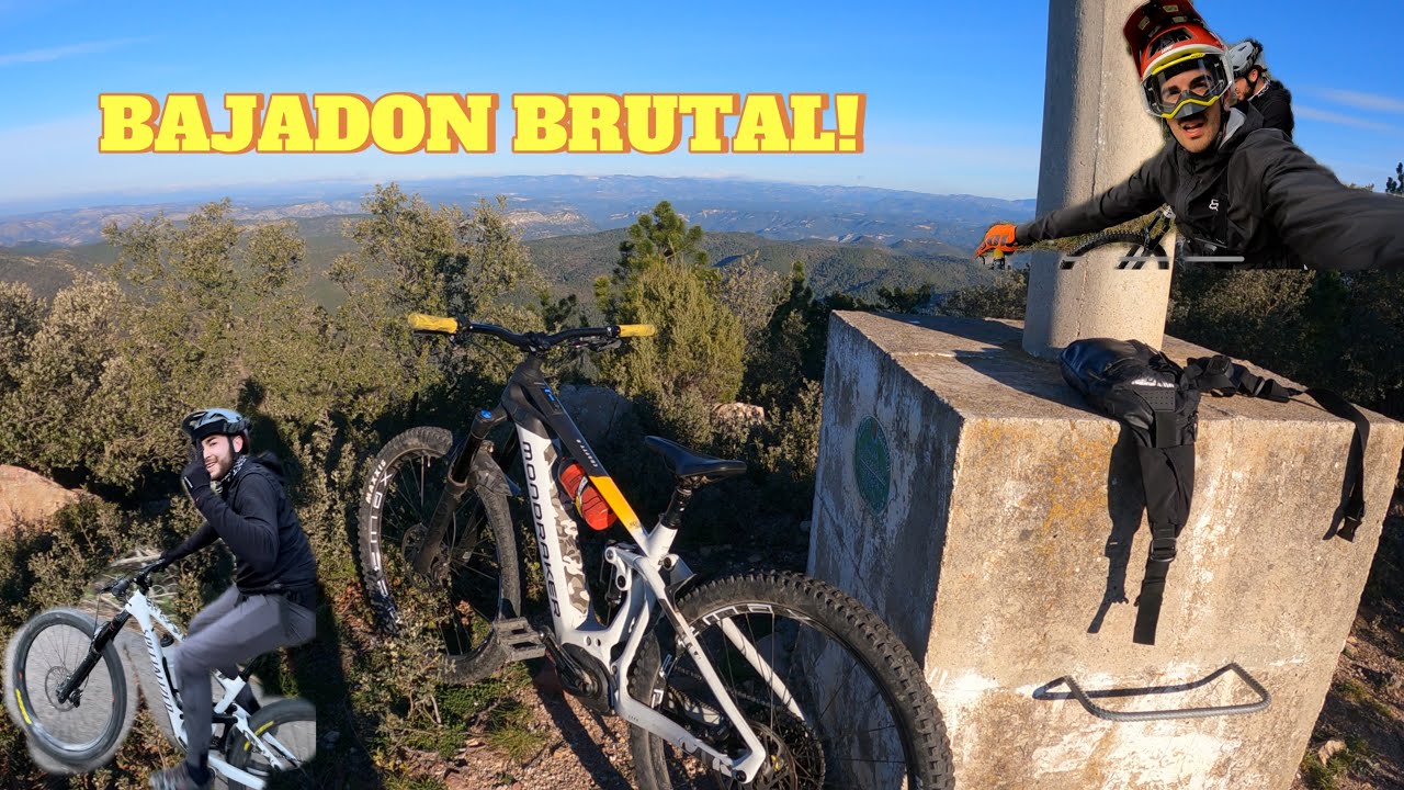🏔️🌲Es esta una de las mejores bajadas de Enduro MTB de la zona?🏔️🌲 BAJADON Brutal!!