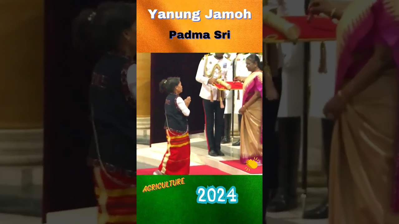 Yanung Jamoh Lego Receives Prestigious Padma Sri Award From Pm Modi In 2024 | India
