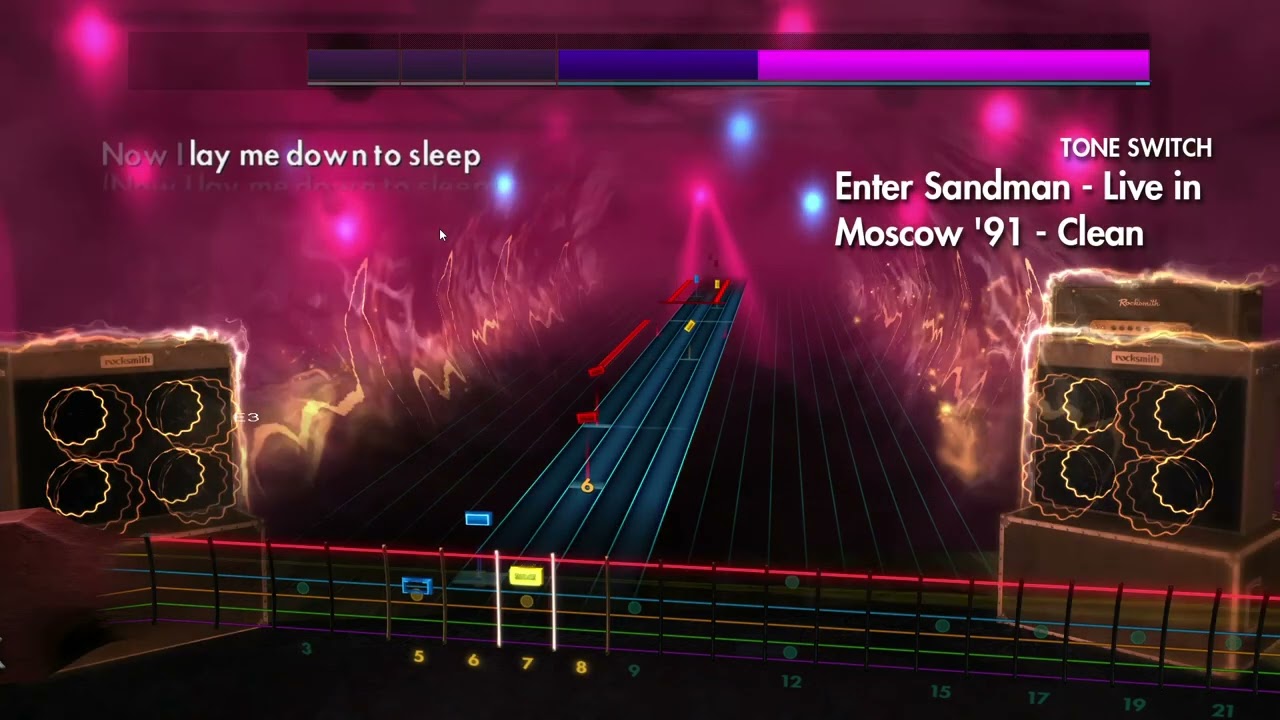 Metallica - Enter Sandman - Live in Moscow '91 - Rhythm - Rocksmith CDLC