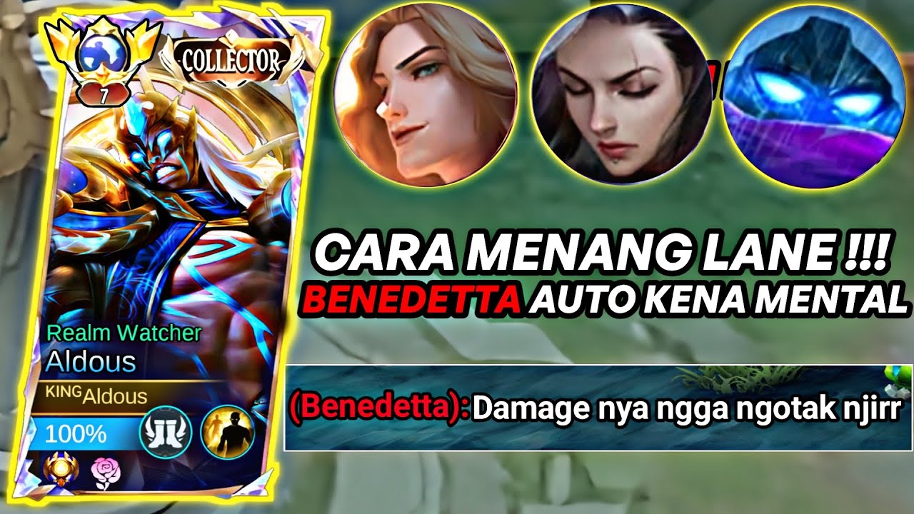 RAHASIA MENANG LANE AUTO WINSTEAK -MLBB