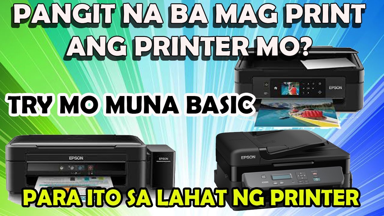 EPSON HEAD CLEANING | BASIC HEAD CLEANING FOR ALL EPSON PRINTERS | Epson L121 lines in printing