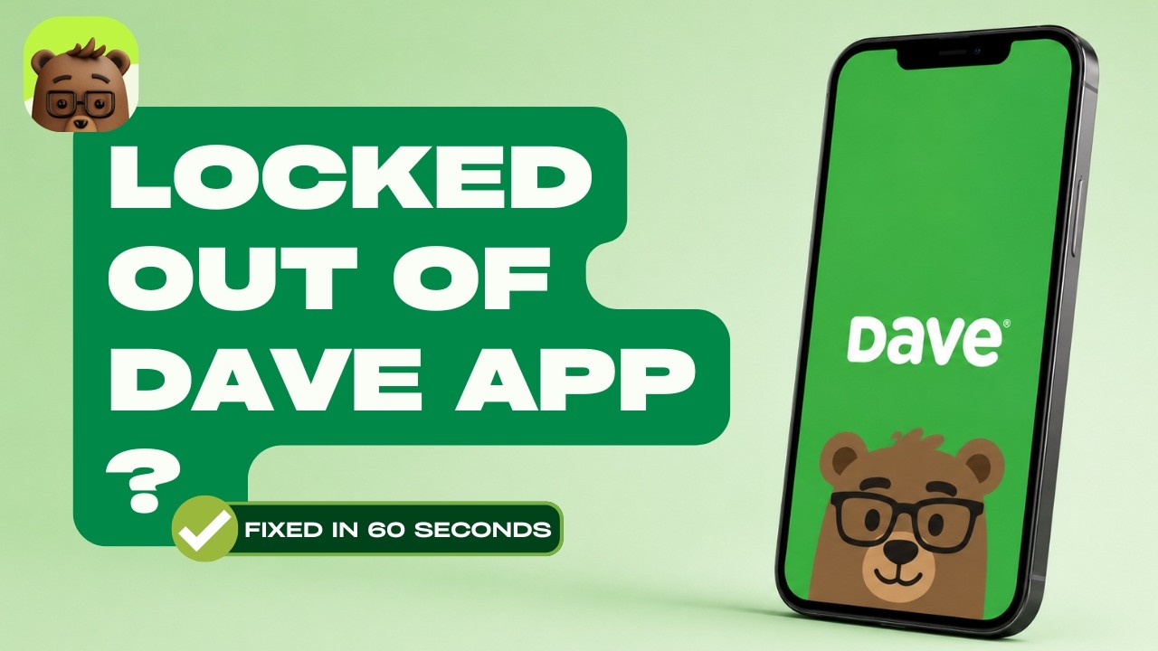 How to Fix Dave App Login Not Working &mdash; Can't Sign In (2026)