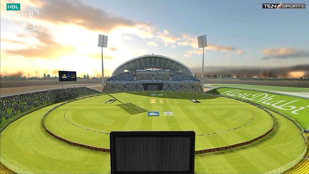 Rc22 New Stadium 🏟️ Update ABU Dhabi Stadium 🏟️ HBL-PSL-8