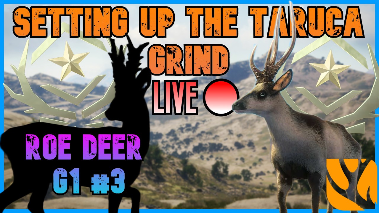 GREAT ONE TARUCA CONFIRMED!!! Lets Set-Up The Grind!!! | Taking Down Roe #3 | LIVE