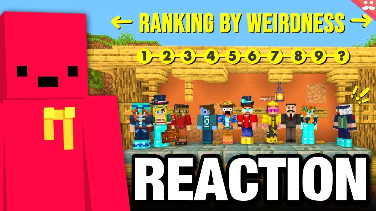 Wolfeei reacts to Mumbo Jumbo RANKING HERMITS