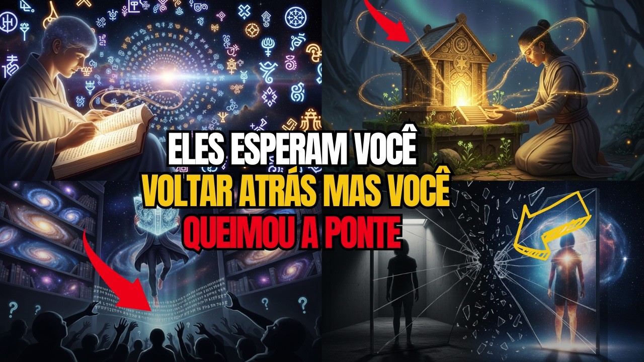 🔥 ESCOLHIDOS: ELES ESTÃO ESPERANDO VOCÊ VOLTAR ATRÁS, MAS VOCÊ QUEIMOU A PONTE
