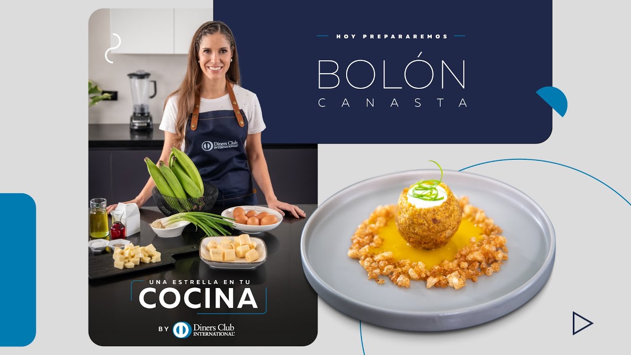 Bolón Canasta – Una Estrella en tu Cocina II – Chef Carolina Sánchez​