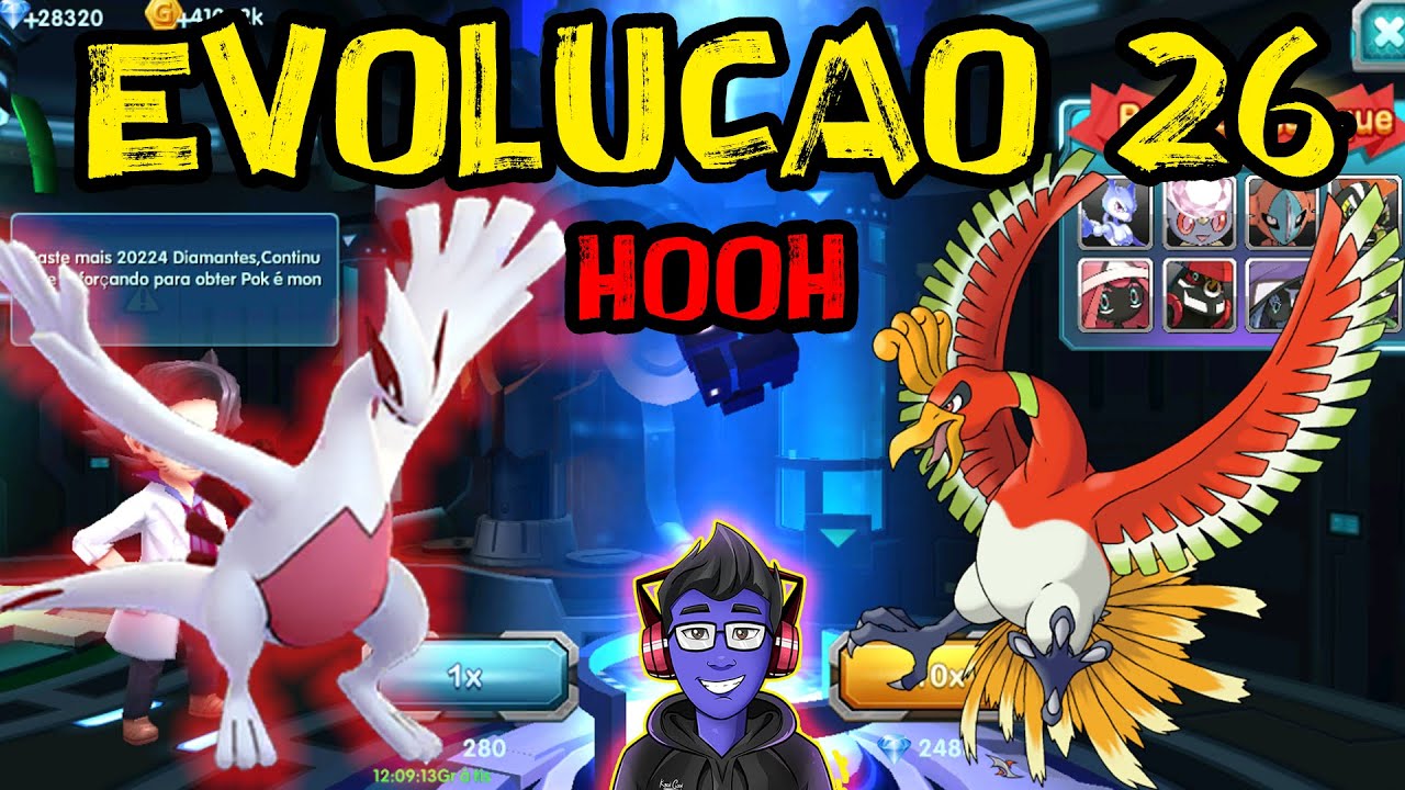 EVOLUÇÃO 26 - GIRANDO A CAPSULA + LUGIA RESSONANCE - Pocket Contest/Pokeland Legends