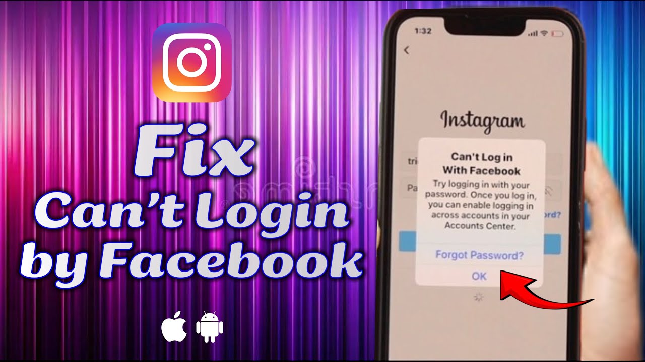 How to Fix Can't Log in to Instagram with Facebook