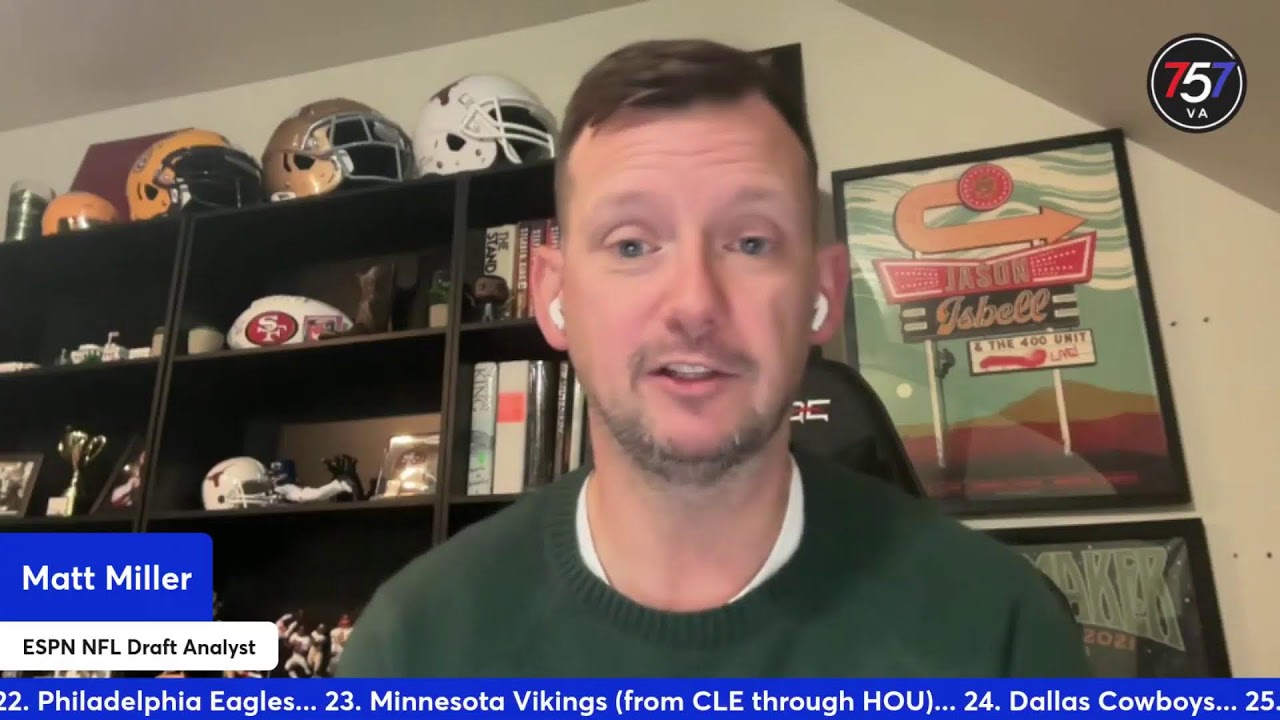 ESPN NFL Draft Analyst Matt Miller with 757 Sports Talk