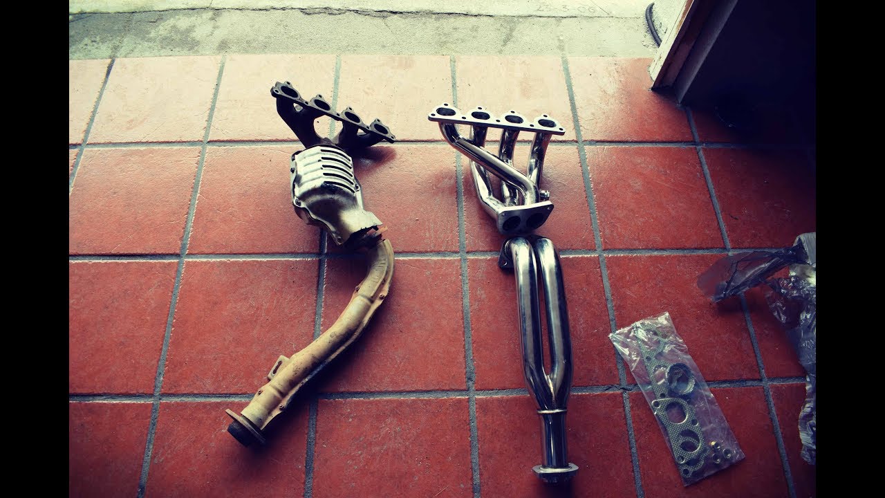 🔥COMO CAMBIAR  COLECTOR DE ESCAPE HONDA CIVIC EK 🚗🔥