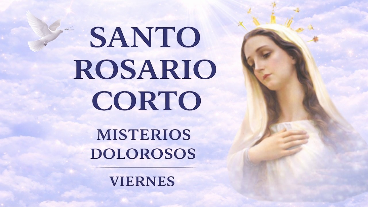 🌹 Santo Rosario de Hoy | Misterios Dolorosos | Viernes 6 de Marzo de 2026