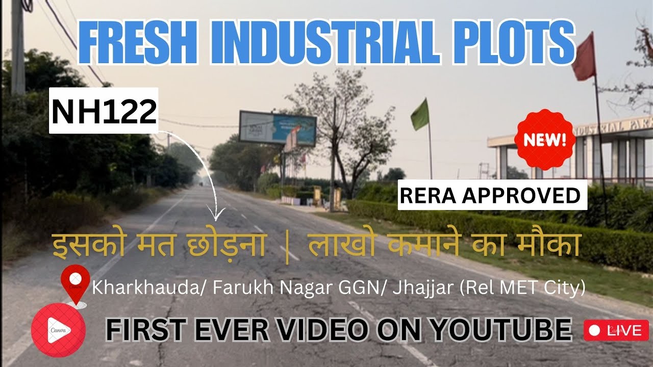 Industrial Plots near Kharkhoda | Royal Green Industrial Plots