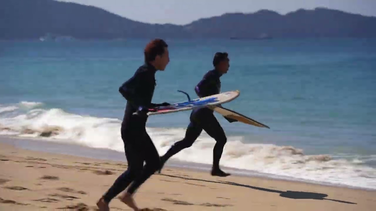 【海パンキャメラマン❷】福岡スキムボーダー2026.2.17志賀島先端スキムその❷