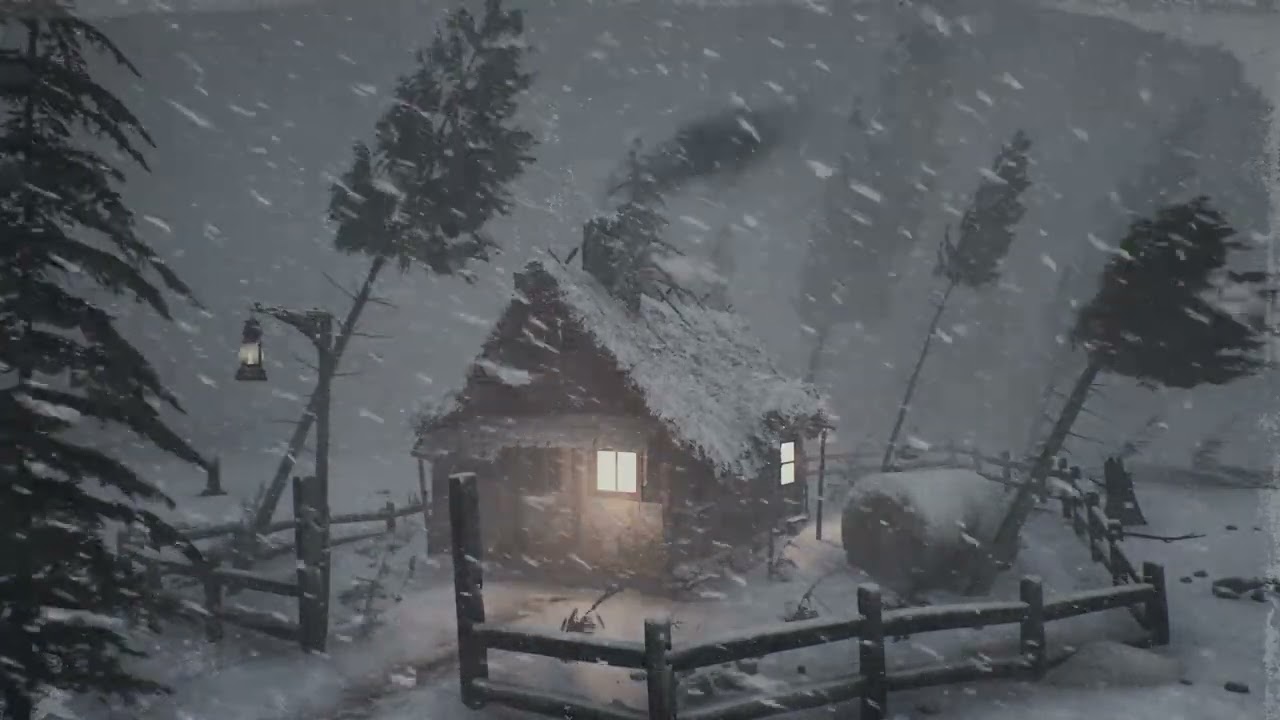 BRUTAL ARCTIC WINTER with EXTREME COLD and Snowstorms for Sleeping | Subzero Ice Wind Night 2026