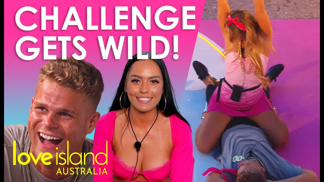 80's themed challenge gets racy 😳 | Love Island Australia 2023