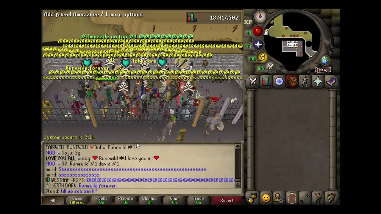 The Final Moments of RuneWild. RIP