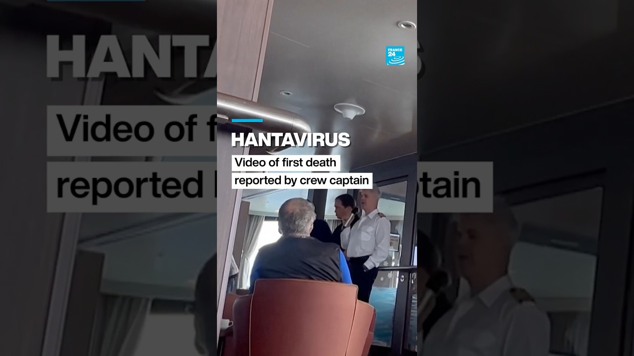Hantavirus: Video of first death reported by crew captain &bull; FRANCE 24 English