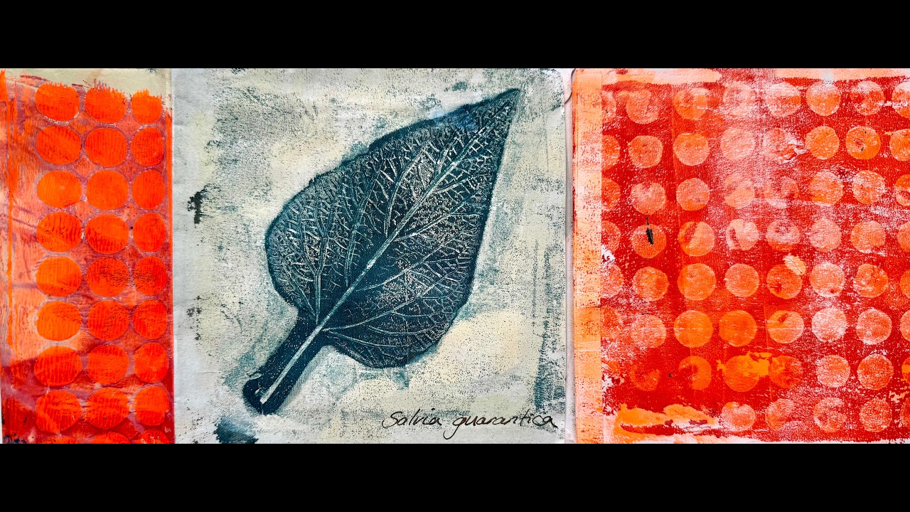 Printing on a budget - bargain gelli plate alternative!