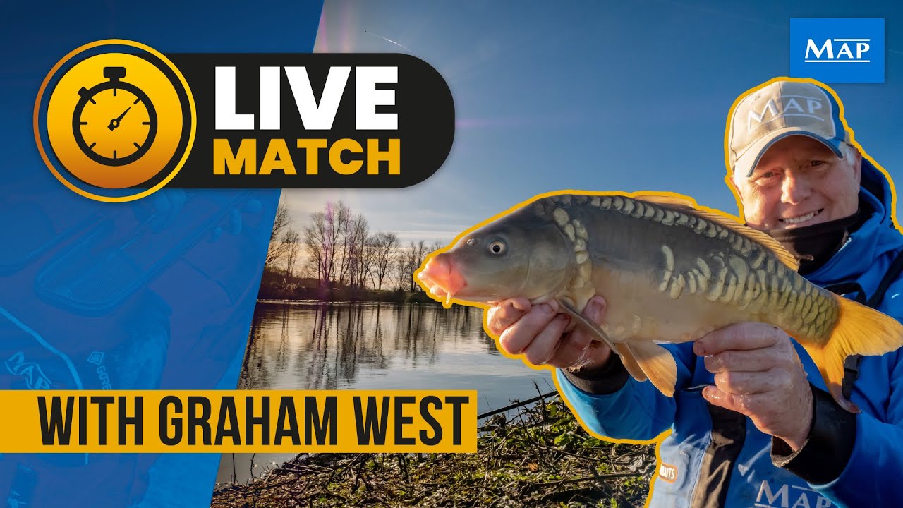 LIVE Match Fishing | Graham West | Albans Lakes