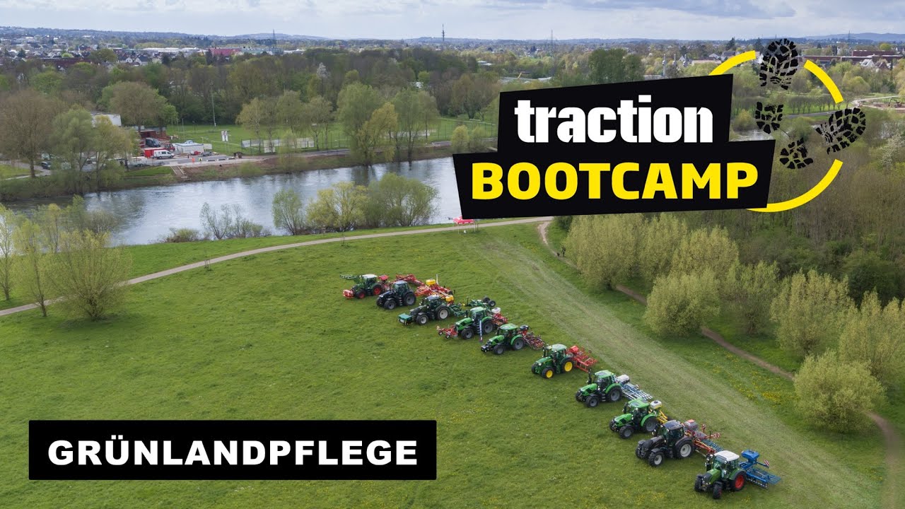 Grünlandpflegegeräte im Rampenlicht: Das traction Bootcamp 2023