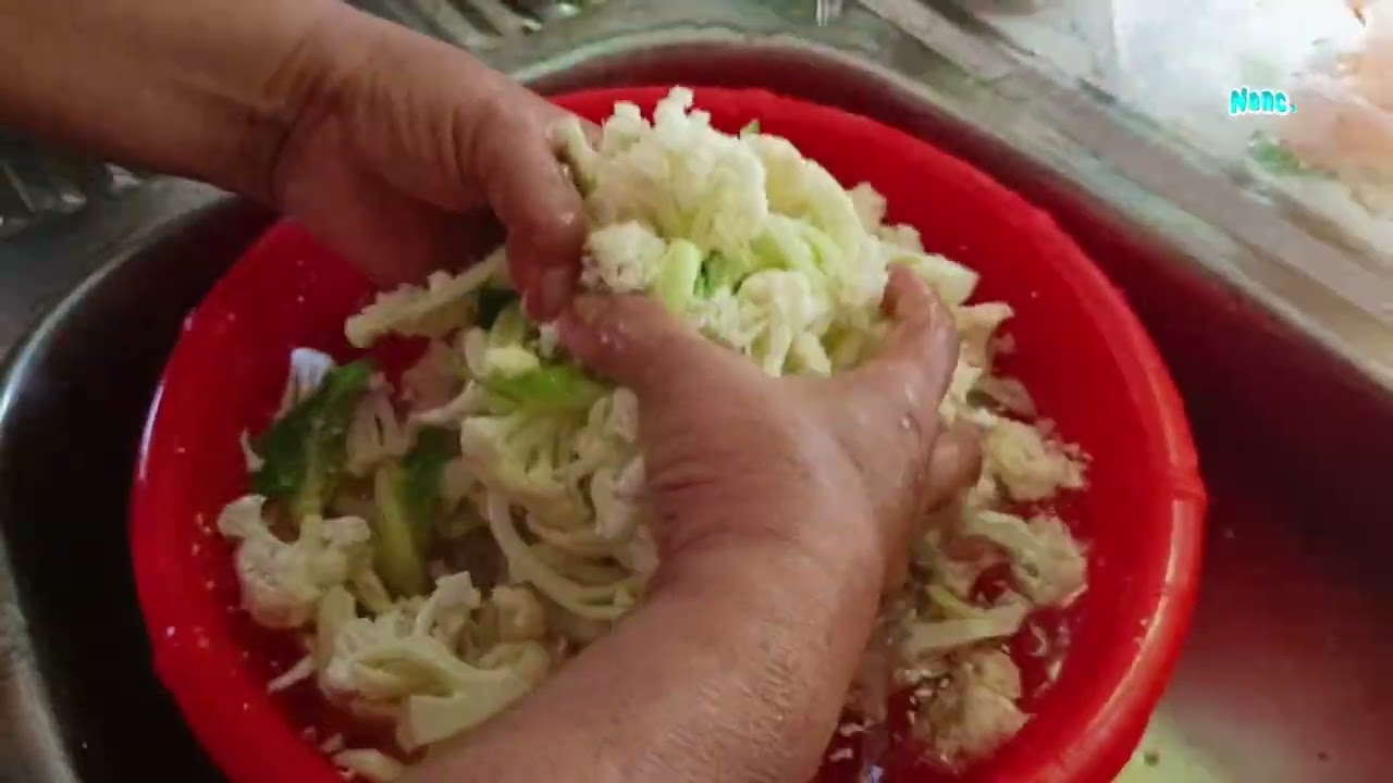 အစိမ်းကြော်#nancynancy'sfoodvlog#cooking #foodvideo #burmese 
