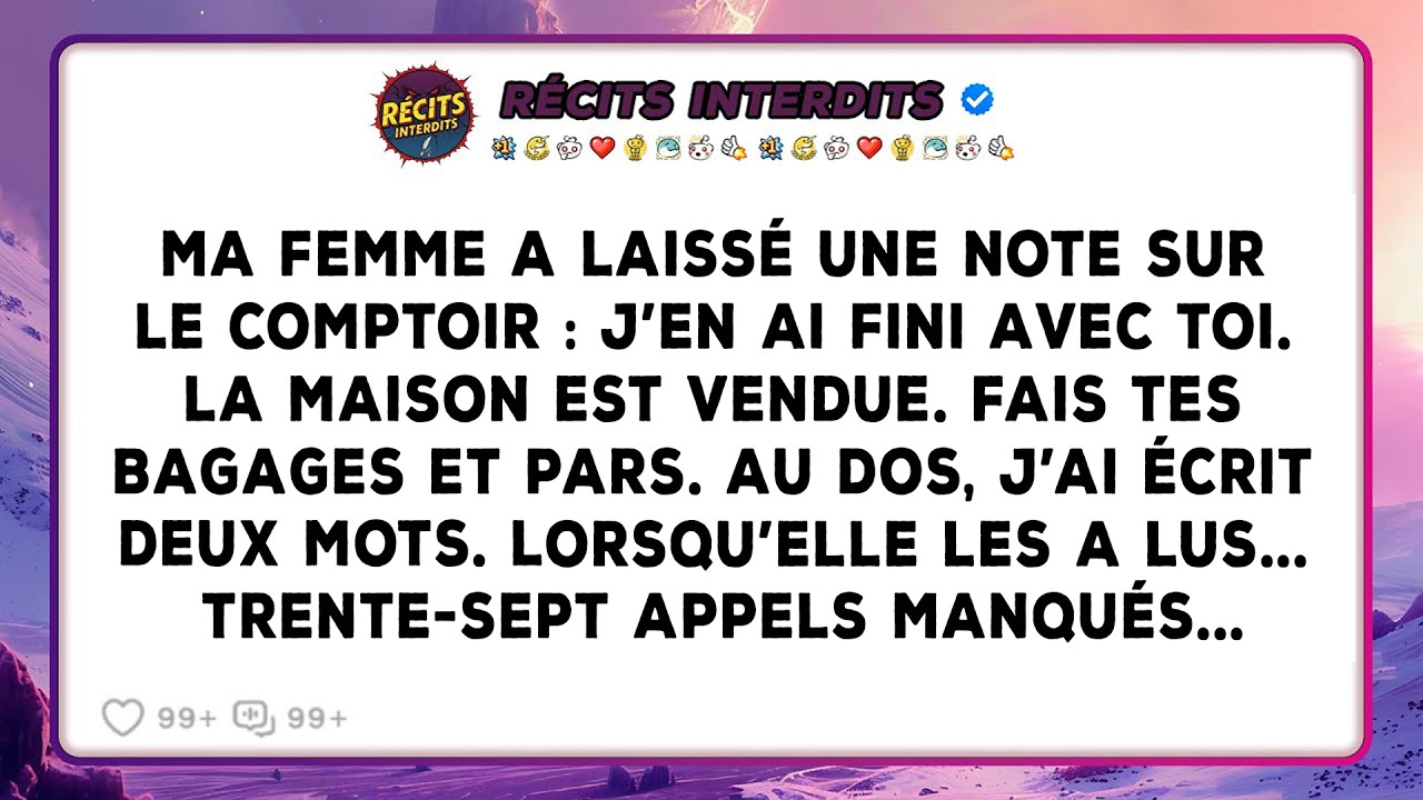 Ma Femme A Vendu La Maison Et M'a Dit De Partir - Mais Ce Que J'ai Fait Ensuite A Tout Changé...