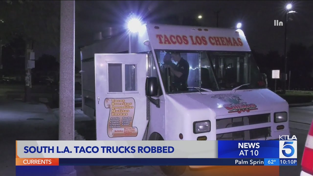 2 more taco stands held up in South L.A. armed robberies
