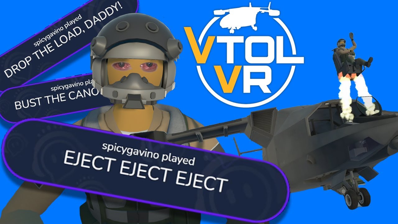 Позволить Twitch управлять моим катапультируемым креслом было ужасной идеей | VTOL VR