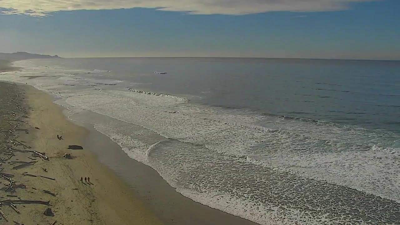 TSUNAMI WARNING: Look at Oregon coast near Lincoln City after 7.3M earthquake