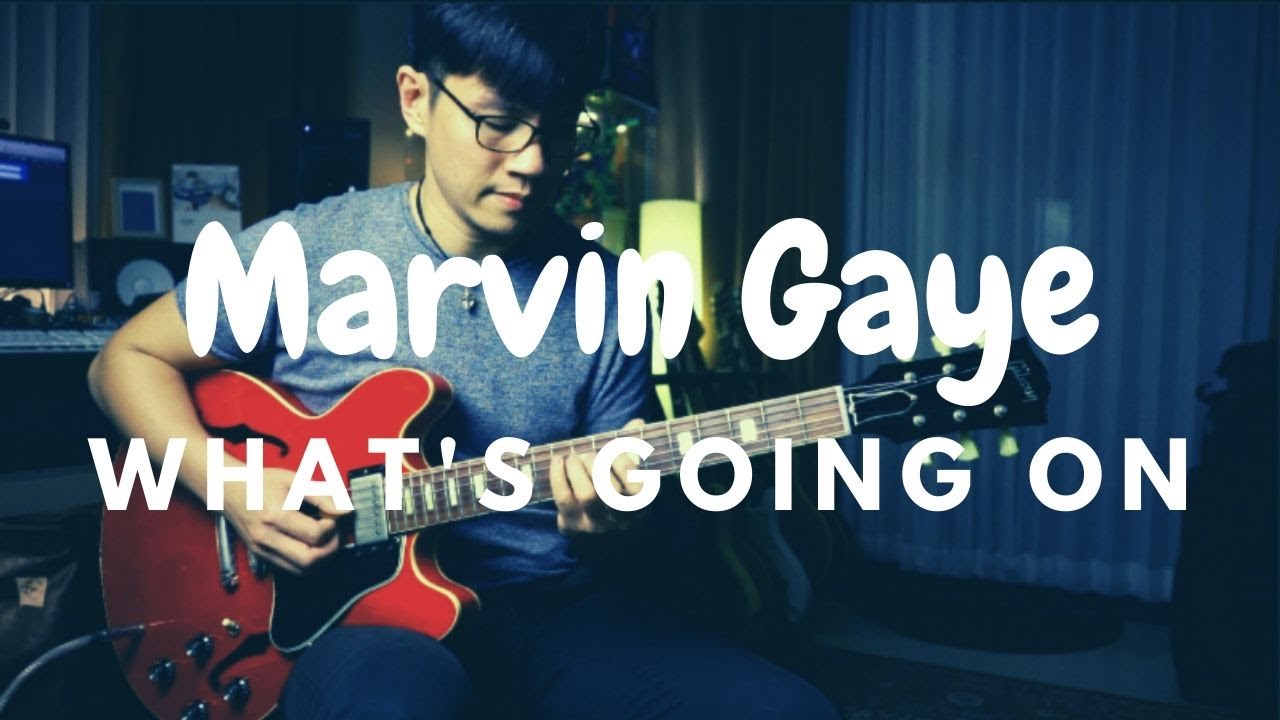 Marvin Gaye - What's Going On - guitar cover version