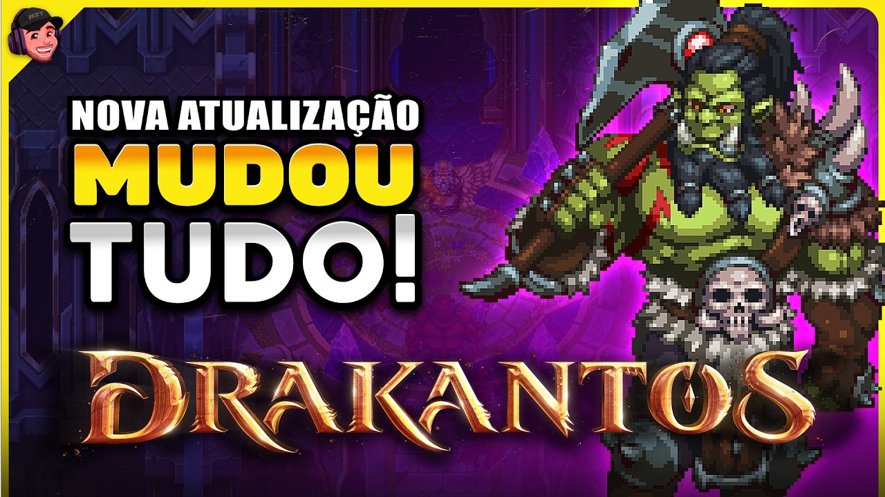 DRAKANTOS: A GAMEPLAY MUDOU COMPLETAMENTE NESSA NOVA ATUALIZAÇÃO!