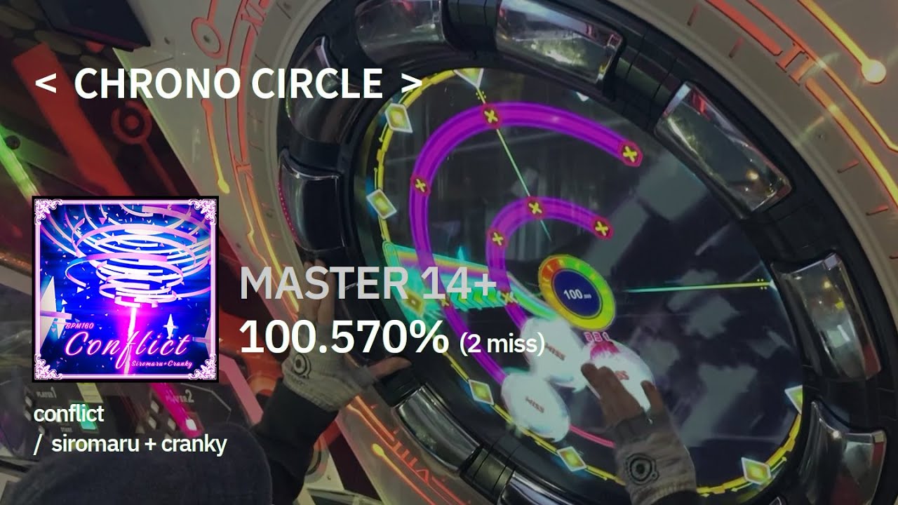 conflict [Master 14+] 100.570% [chrono circle]