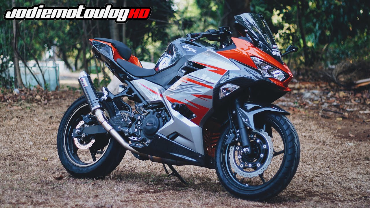 CARA GANTI KNALPOT NINJA 250 FI 2018 (NEMO)