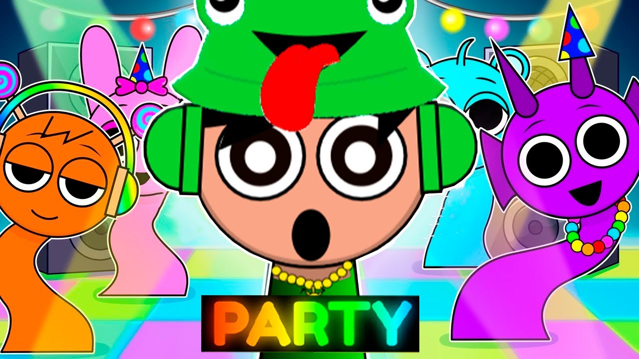 ¡LOS SPRUNKI ME INVITARON a SU FIESTA! 🎉 🐸 SIMBA