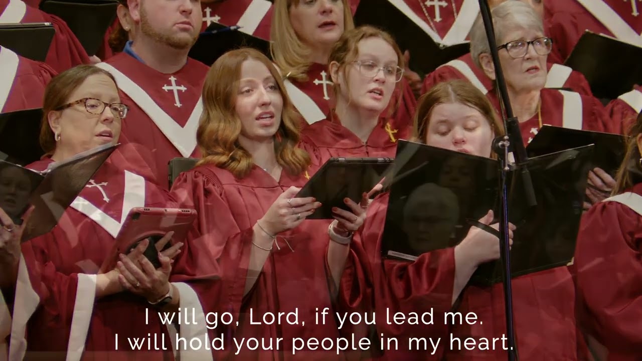 Here I Am, Lord; FUMC Houston, 3/30/2025