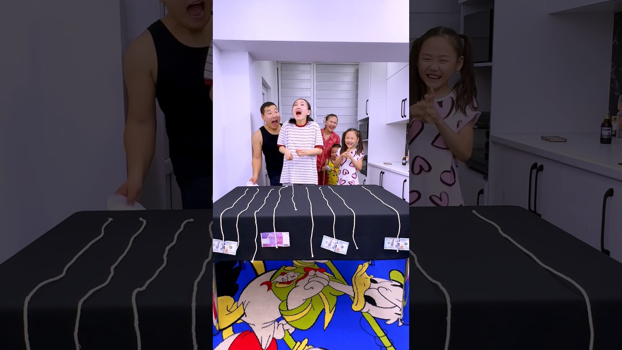 Pull the rope challenge💲💲💲 #funny#shorts